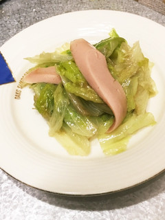 レタス炒め-レシピのメイン写真