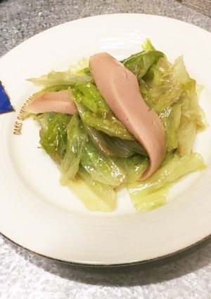 レタス炒め-レシピのメイン写真