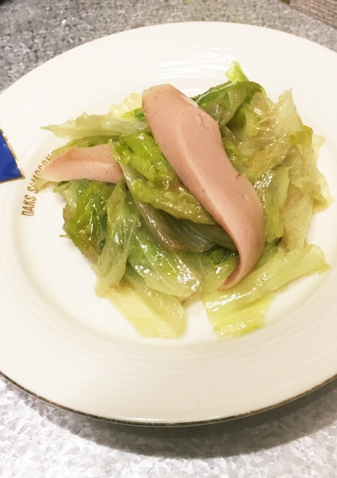 レタス炒め-レシピのメイン写真