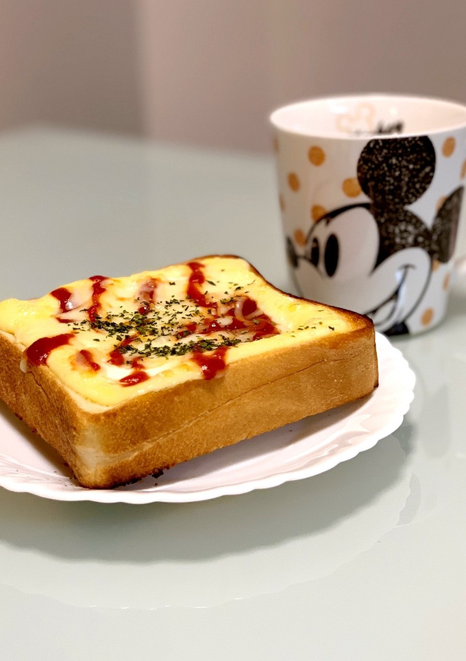 簡単☆半熟卵のマヨチーズトースト-レシピのメイン写真