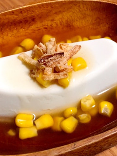 枝豆豆腐コーンあんかけ-レシピのメイン写真