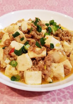 サッポロ一番みそラーメンのスープで麻婆風-レシピのメイン写真