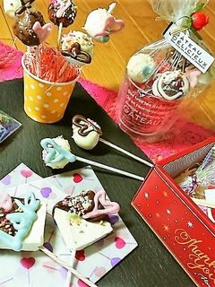 バレンタイン【ロリポップ】子供味・大人味-レシピのメイン写真