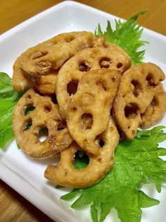 れんこんの唐揚げ-レシピのメイン写真