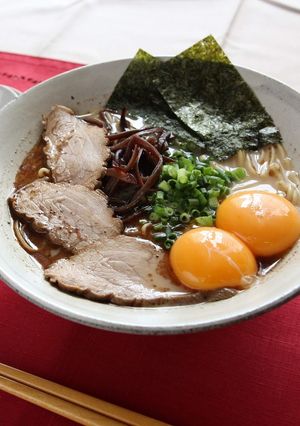 玉子入りラーメン|おうちで黒亭ラーメン-レシピのメイン写真