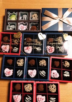 バレンタインに生チョコトリュフ-レシピのメイン写真