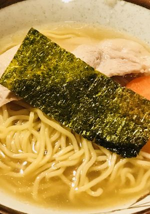 簡単ラーメンの具●市販生タイプ塩ラーメン-レシピのメイン写真