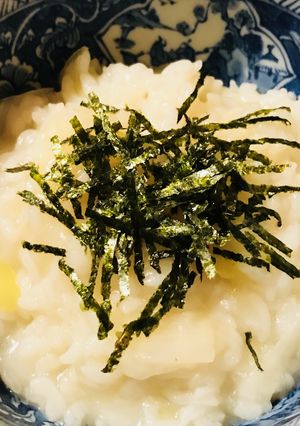 ラーメンのスープで作る●シンプルネギ雑炊-レシピのメイン写真