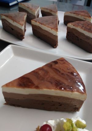 レアチーズ（チョコ味）-レシピのメイン写真