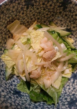 ホタテ缶サラダ-レシピのメイン写真