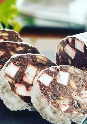 綺麗になれちゃう『チョコレートサラミ』-レシピのメイン写真