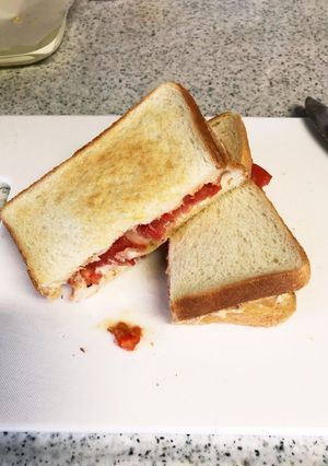 簡単ー☆絶品♪トマトのツナメルト-レシピのメイン写真