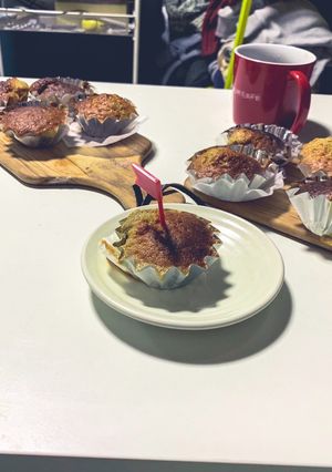 簡単！ホケミでチョコマドレーヌ♪-レシピのメイン写真