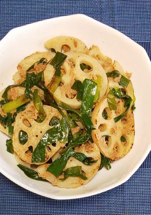 シャキシャキ蓮根とろツナまみれ-レシピのメイン写真