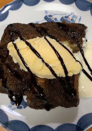 カフェで出せる・ほろ苦フレンチトースト-レシピのメイン写真