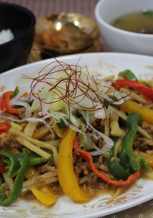ヴィーガン青椒肉絲-レシピのメイン写真