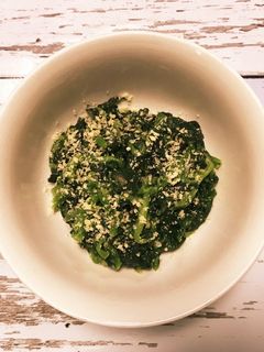 簡単!ほうれん草の味噌和え-レシピのメイン写真