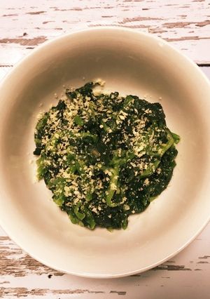 簡単！ほうれん草の味噌和え-レシピのメイン写真