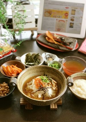 サッポロ一番七変化！ヘルシーとろろ丼-レシピのメイン写真