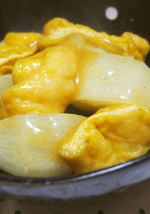 油揚げとかぶのカレー粉煮♪スパイシー煮物-レシピのメイン写真