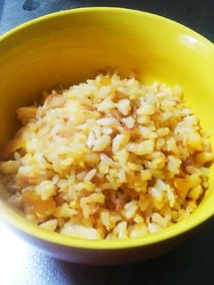 簡単!じゃこと沢庵のパラパラチャーハン-レシピのメイン写真