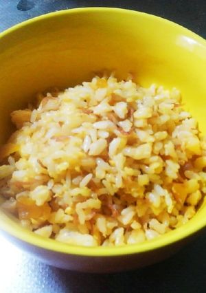 簡単!じゃこと沢庵のパラパラチャーハン-レシピのメイン写真