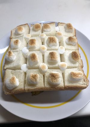 食べやすいマシュマロトースト-レシピのメイン写真