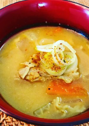 スパイシー豚汁-レシピのメイン写真