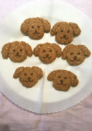 バレンタインオートミールクッキー-レシピのメイン写真