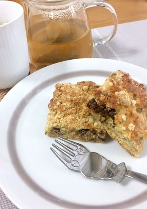 HMクランブルチョコバナナケーキ☆天板で-レシピのメイン写真