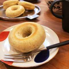 A picture of ノンオイル☆米粉バナナ焼きドーナツ②.
