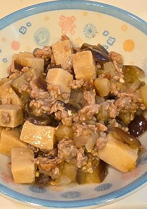 【幼児食】高野豆腐入りやさしい麻婆茄子-レシピのメイン写真