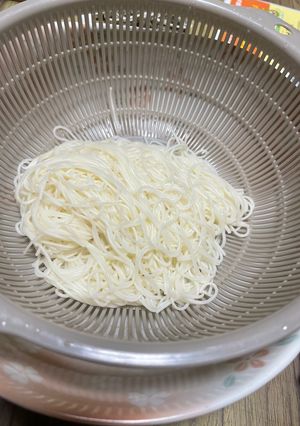 レンチンそうめん-レシピのメイン写真