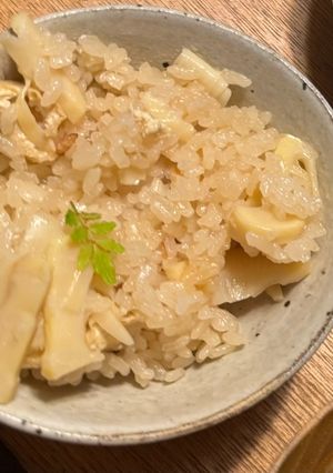 ストウブでたけのこごはん(覚書)-レシピのメイン写真