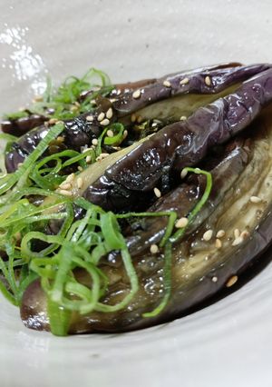 とろとろ茄子の蒲焼き♪高菜の混ぜご飯-レシピのメイン写真