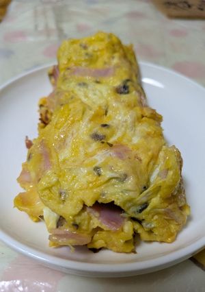 しば漬け入り卵焼き-レシピのメイン写真