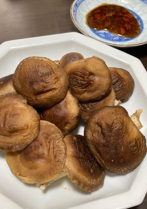 フライパンで、焼き椎茸-レシピのメイン写真