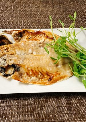 焼かない鯵(あじ)な開き、精進2日目😻-レシピのメイン写真