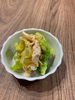 キャベツとささみの胡麻醤油ガーリック☆-レシピのメイン写真