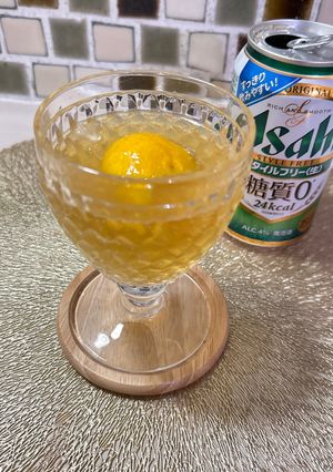 ゆずbeer-レシピのメイン写真