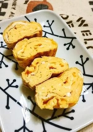 みりんで卵焼き-レシピのメイン写真
