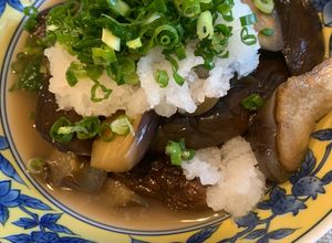 なすと揚げのポン酢煮おろしがけ-レシピのメイン写真