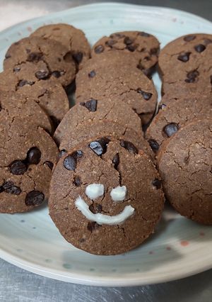 米粉のチョコクッキー-レシピのメイン写真