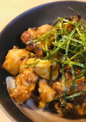 鶏肉のネギ味噌ころも焼き-レシピのメイン写真