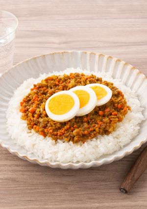 とりそぼろキーマカレー-レシピのメイン写真