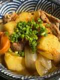 そば湯肉じゃが