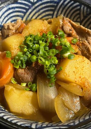 そば湯肉じゃが-レシピのメイン写真