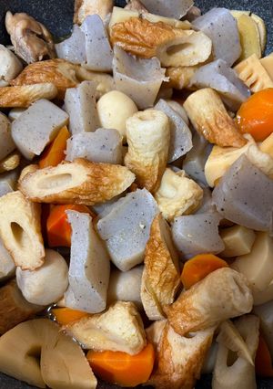 ちくわ入り！簡単⭐︎筑前煮風煮物-レシピのメイン写真