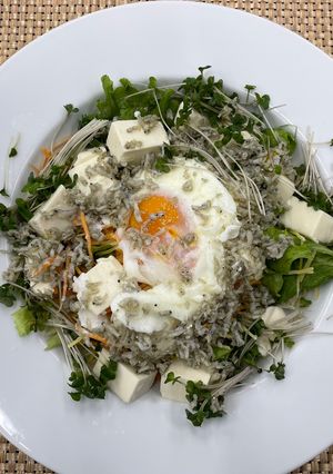 豆腐としらすのヘルシーサラダ-レシピのメイン写真