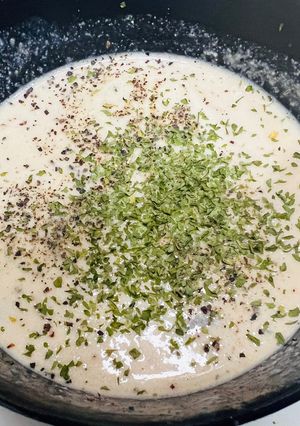 🦐&ヒュメドポワソンと牛乳で具沢山スープ-レシピのメイン写真